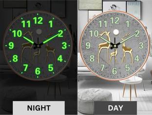 WHISKET Analog 30 cm X 30 cm Wall Clock