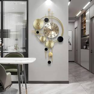 VMSR Analog 75 cm X 40 cm Wall Clock