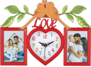 Att'z Analog 40 cm X 29 cm Wall Clock