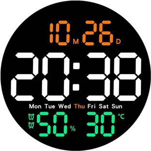 Calpix Electric Clock 10 cm X 27 cm Wall Clock
