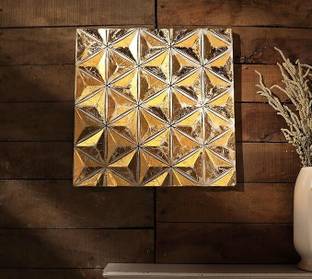 Designer Library Diamond Flower Carved Wall Panel