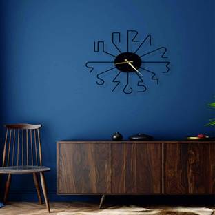 RAPIDO ELECTRONICS Metal Minimalist Wall Clock