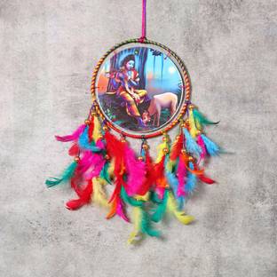 DULI Canvas Krishan ji Wall Hanging Wall Decoration for Home, Balcony Garden Decor