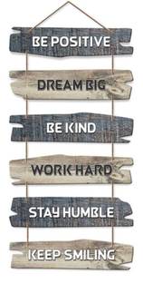 BMB collection Wooden Religious Name Plate