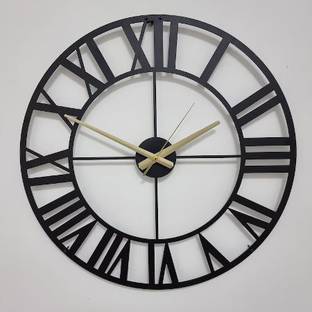 RAPIDO ELECTRONICS Big Wall Clock, Minimalist Silent Clock Decor