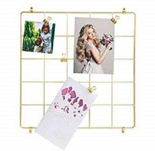 PIKIFY Decorative Steel wall Grid Hanging Art Display Photo Decorative Wall Mounted