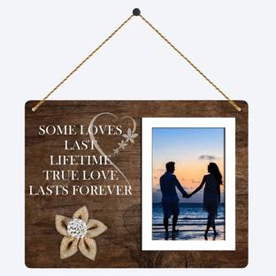 Phirki Studio Some Loves Last Lifetimes Designer Wall Hanging Photo Frame For Home Decor Items