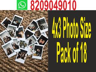 JWALPA COLLECTION 18 mini photos print size (4x3inch) Pack of 18