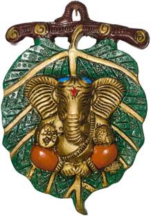 Leaf Ganesha Idol wall hanging PAN GANESH