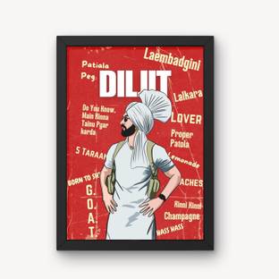 Good Hope Diljit Dosanjh Framed Poster