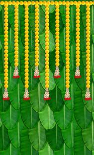 CLASSYPRINT Hanging Flowers Backdrop Decoration