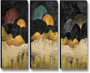 saf leaf Wall Frames For Home Décor Office Living Room Pack of 3