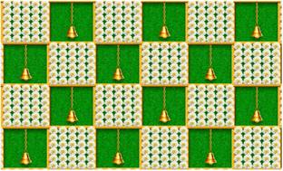 WDecor Decorative backdrop cloth for wedding, pooja and household functions