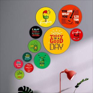 saf Wooden Round Pack of 11