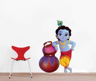 EJAart Cute Bal Krishna Makhan Chor