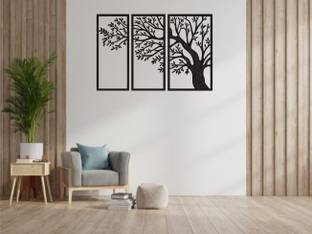 UBLGIFT&CREATIONENT UBL TREE WALL DECORE Pack of 3
