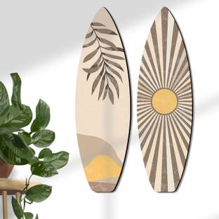 ARAkri Wall Hanging for Home- Wooden Wall decor - Hanging decor Pack of 2