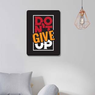 Motivational quotes UV textured Wall Painting with Frame Digital Reprint 14 inch x 11 inch Painting Paper Print