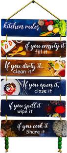 BookYourGift Kitchen Rules Wall Hanging/ Hanger