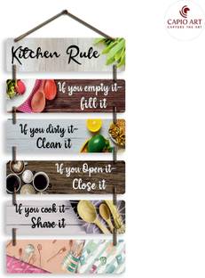CAPIO ART Kitchen Quotes , decortaive & trendy wall hanging for kitchen decor
