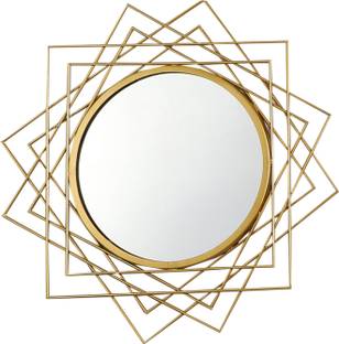 Amaya Decors Criss Cross Wall Mirror