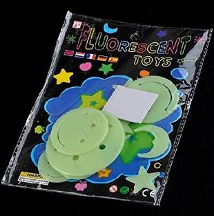 Vedy Night Ray Glowing Stickers in Dark Decorative for Wall Bedroom Smile Face Shape