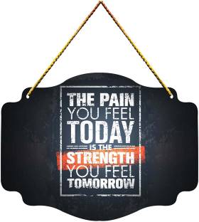 PVL The Pain You Feel Today ...Designer Stylish Trendy wall hanger for Home Décor