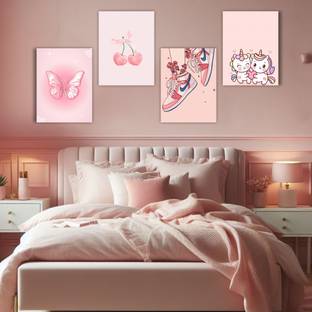 Arab Gallery Wall Art Posters Home Decor items Pack of 4