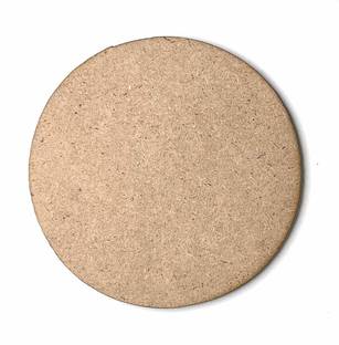 ADIKALA MDF Circle Shape For Any Kind Of DIY, Art & Craft Projects 12.Inch Pack of 6