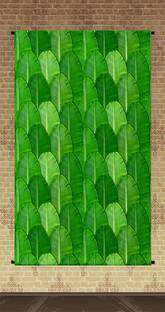 Sukalpa Banana green leaf with 3D Look PORTRAIT Design
