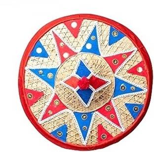 Das Departmental Store 18 inch Wall Mount Decor Traditional Assamese Japi