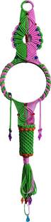 basu Macrame Mirror Wall Hanging