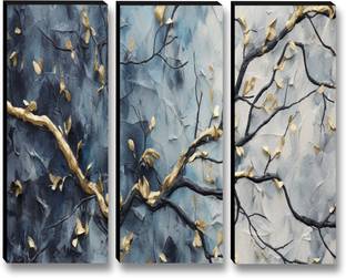 saf Abstract Wall Frames For Home Décor Office Living Room Pack of 3