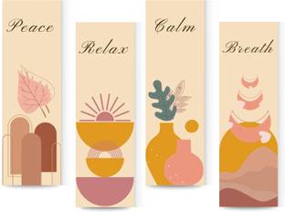 Radiqor Set of 4 Wall Decor for Living Room Home Wall Art Hangings Decoration Items Pack of 4