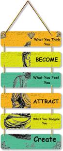 PVL Buddha Decorative Designer Stylish Trendy wall hanger for Home Decor