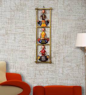 Craft Tree Iron Wall Hanging Ganesha in Multicolour