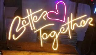 GetGoods Neon Light Better Together