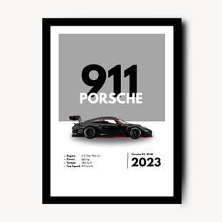 Good Hope Porsche 911 Supercar Art Work 10 x 13 Framed Poster Artwork