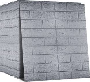 Diseno Decorative Grey Wallpaper (77 cm x 70 cm) Pack Of 1