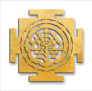 Color Splash Shree Yantra for Office and Home Wall Decore and Gift (18 inch) Decorative Showpiece  -  45 cm