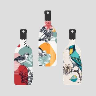 Fabaura Birds on Branch Wooden Wall Hanging for Home Decor Livingroom (WH_9528N-F)