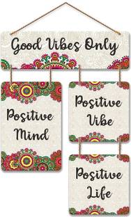 JETAL ART Good Vibes Only/Positive Mind/Positive Vibes/Positive Life