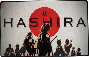 Klassie Stores Anime Decor Demon Slayer Hashira MDF Door/Wall Sign For living Room Wall/Door