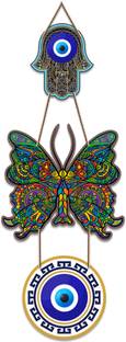 Artvibes Beautiful Butterfly Wooden Wall Hanging For Home Decor | Wall Accents (WH_8501N)