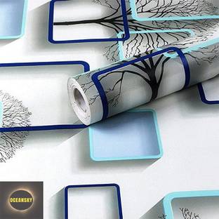 Amezia Wall Stickers Marble Wallpaper Furniture (45 x 300 cm)