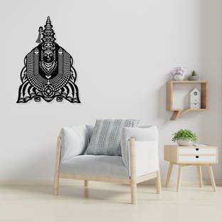Artrooms Tulja Bhavani Metal Wall Art - Wall Decoration | Wall Hanging (19x25 inch)