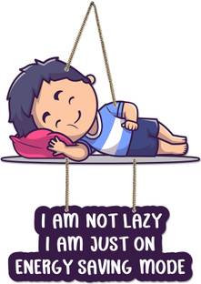 Artvibes Funny Quotes Wooden Wall Hanging with Quote for Home Wall Art Decor (WH_5731N)