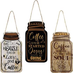 Proxoto Coffees Quotes Art Wall Hanging For Home Decoration