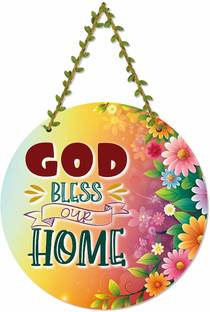 Divinity Décor God bless our home Wall Hanging Décor Home Décor