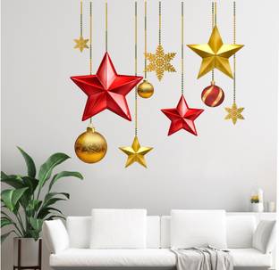 Archi Graphics Studio Tim Tim Star Christmas Wall Sticker